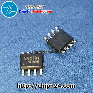 [2 con] (sop) ic dán eg2131 sop-8 (smd) (ic điều khiển 1 pha nửa cầu 300v 1.5a thay thế fd2103)