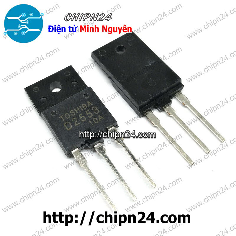 Transistor D2553 TO-3PF NPN 8A 1700V