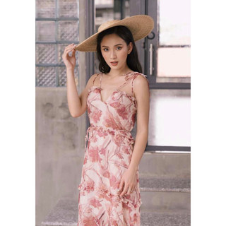Thanh lý đầm 2 dây tơ của vân anh scarlet newtag 1550k pass 400k