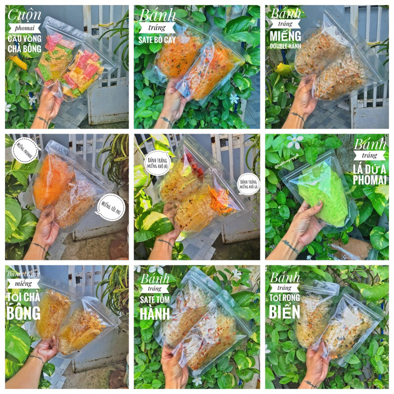 10 bánh tráng lộn xộn