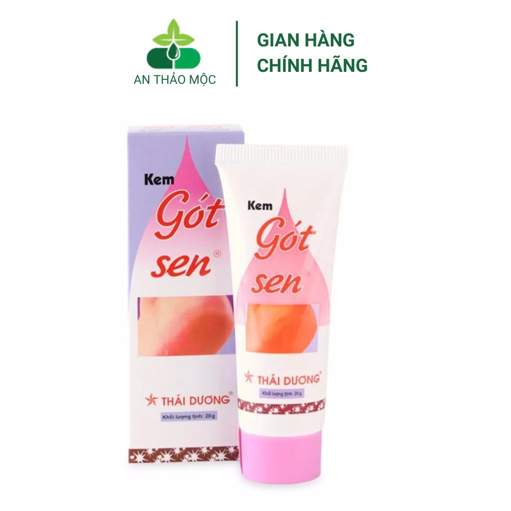 Kem Gót Sen Thái Dương giúp hỗ trợ chống nứt nẻ gót chân tay, làm mềm da, dưỡng ẩm mịn màng mềm mại 20g