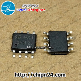 Mosfet dán ao4801 sop-8 5a 30v 2 kênh p