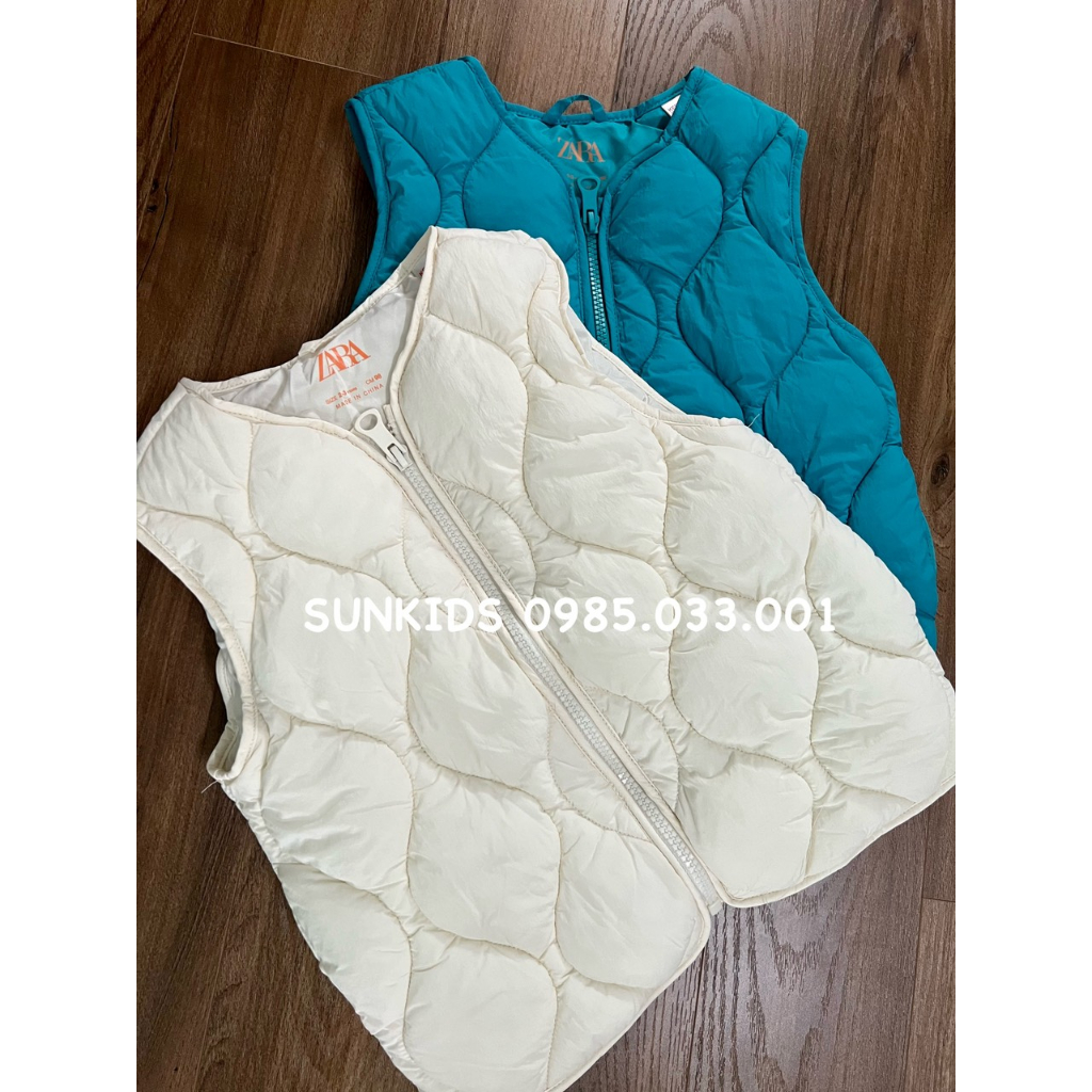 Áo phao gile chần trám siêu nhẹ