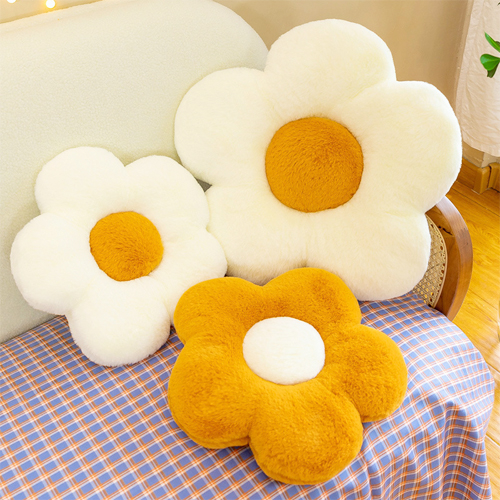 Gối Ôm Cho Bé Và Người Lớn, Gối Ngủ Hoa Hướng Dương Nằm Thư Giãn Êm Ái Decor Giường Ngủ Cực Dễ Thương