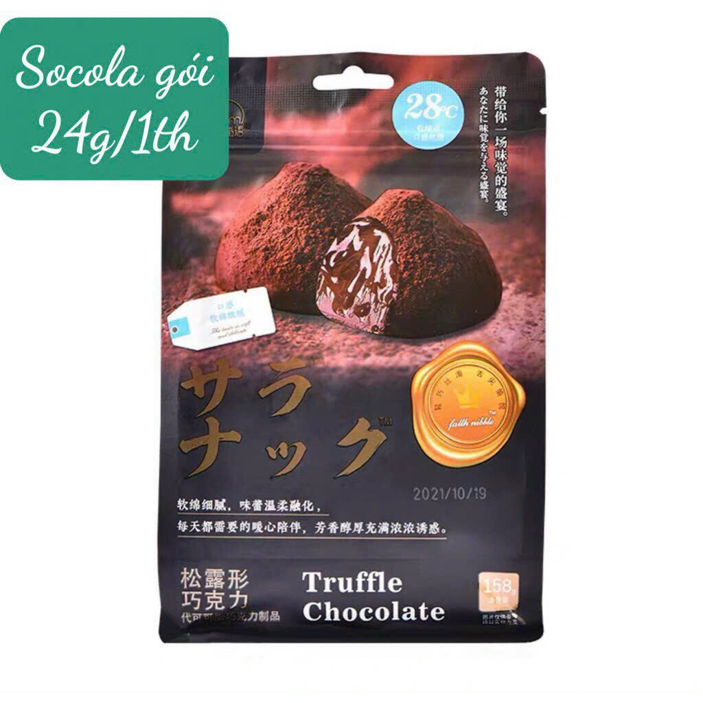 Socola tươi Farth Nibble hộp vuông size lớn 150g sịn sò,siêu ngon,dễ ăn,tan chảy khi vào miệng.