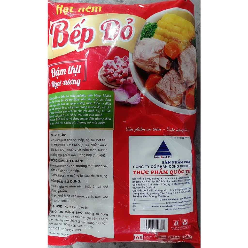HẠT NÊM BẾP ĐỎ BAO 10KG