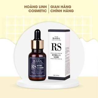 Serum Cos de BAHA Retinol 2.5%, tinh chất dưỡng da chống lão hóa se khít chân lông (xanh than) 30ml