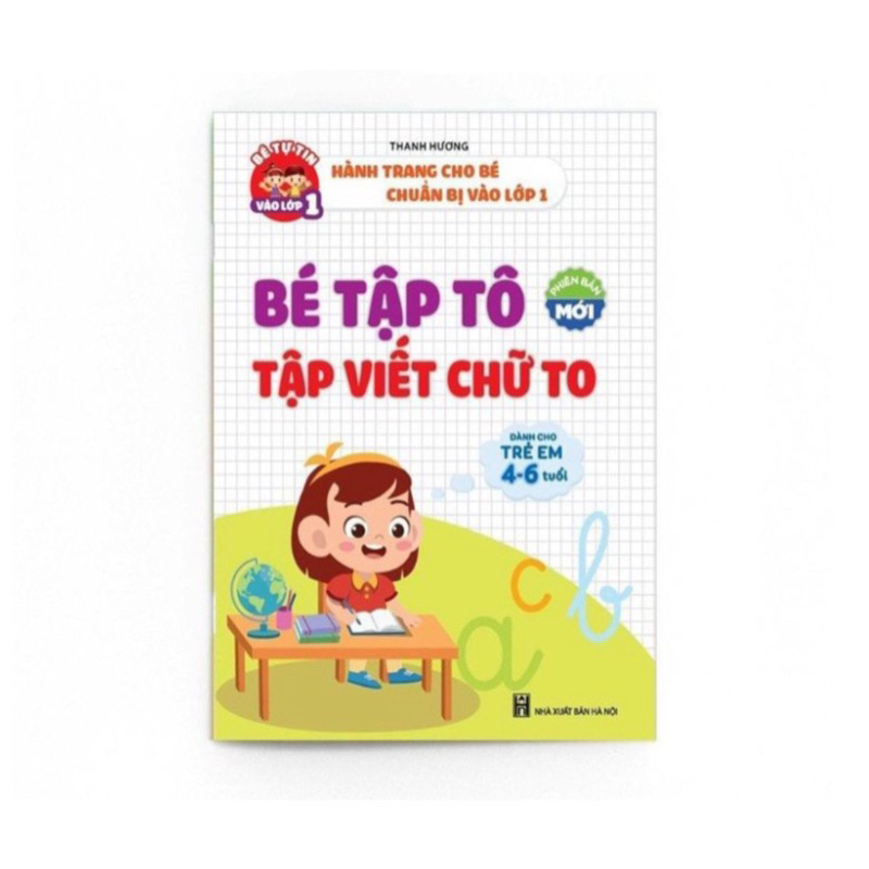 Sách - Bé Tập Tô Tập Viết Chữ To HM BOOK