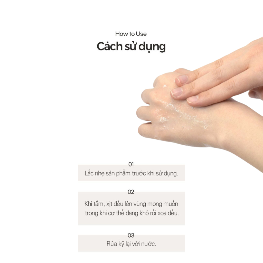 Tẩy tế bào chết body dạng xịt Prettyskin Chok Chok Rice Peeling 300ml