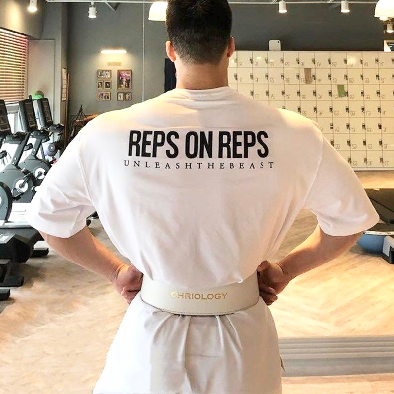 áo thun REPS ON REPS đơn giản form rộng cotton 100% dày dặn đứng form