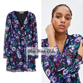 (Sẵn) Váy hoa Pull&Bear auth canh sale,kèm ảnh thật