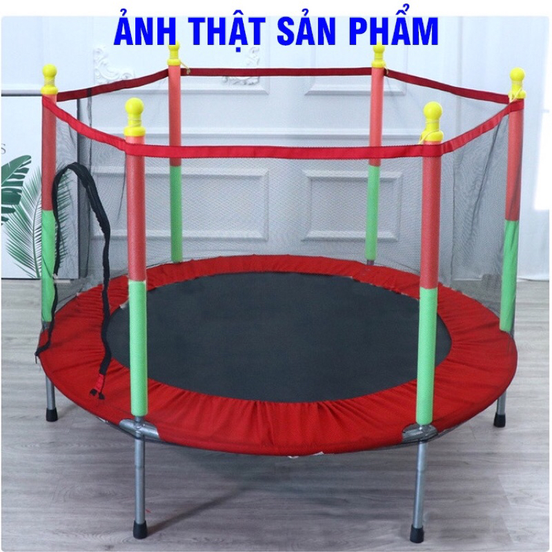 Nhà Nhún Cho Bé, Sàn Nhảy Lò xo Cho Trẻ Em, Bạt Nhảy Vận Động Giúp Bé Phát Triển Chiều Cao