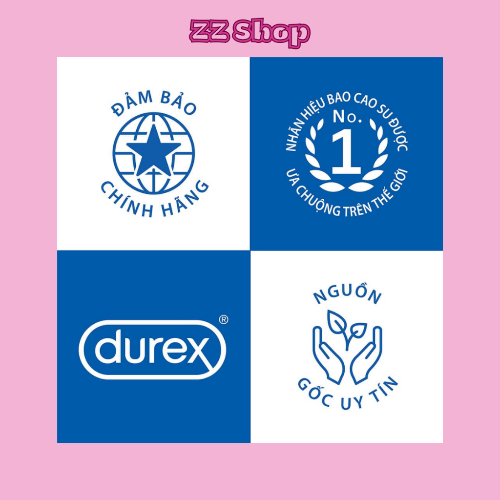 Combo 2 Hộp Bao Cao Su Durex Pleasuremax . Bao cao su gân gai, gai bi, kích thích ham muốn.