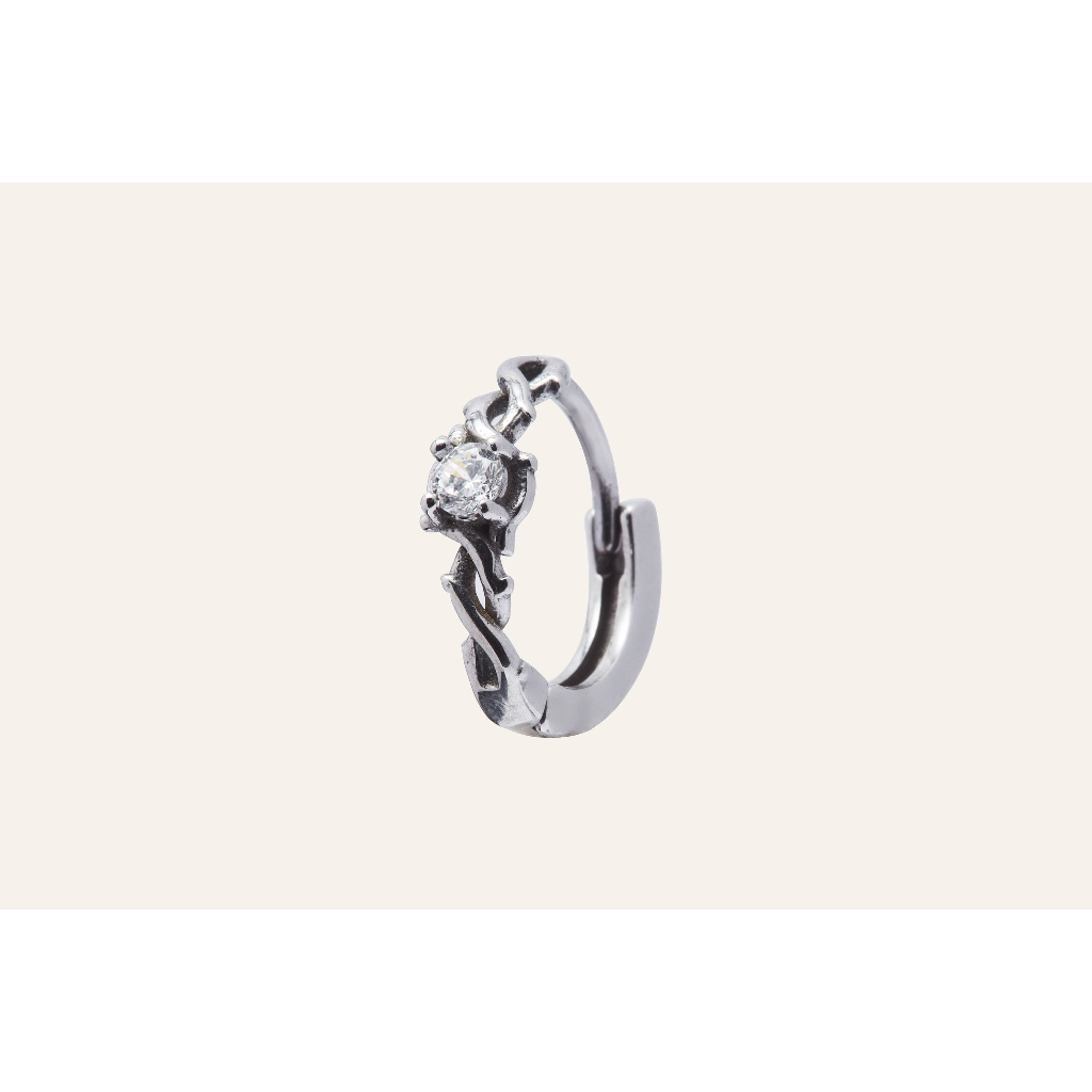 Khuyên tai vòng BLINK CHAIN HOOP EARRING-COCKSTOCK