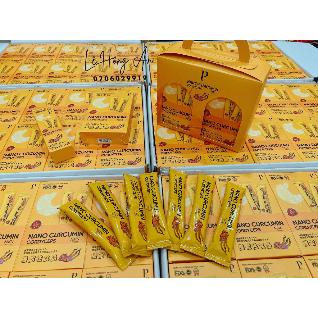 Thạch Nghệ Vị Chuối Daily Curcumin Nano 247 Có Sợi Saffron Thật Giúp Ngủ Ngon Ăn Ngon