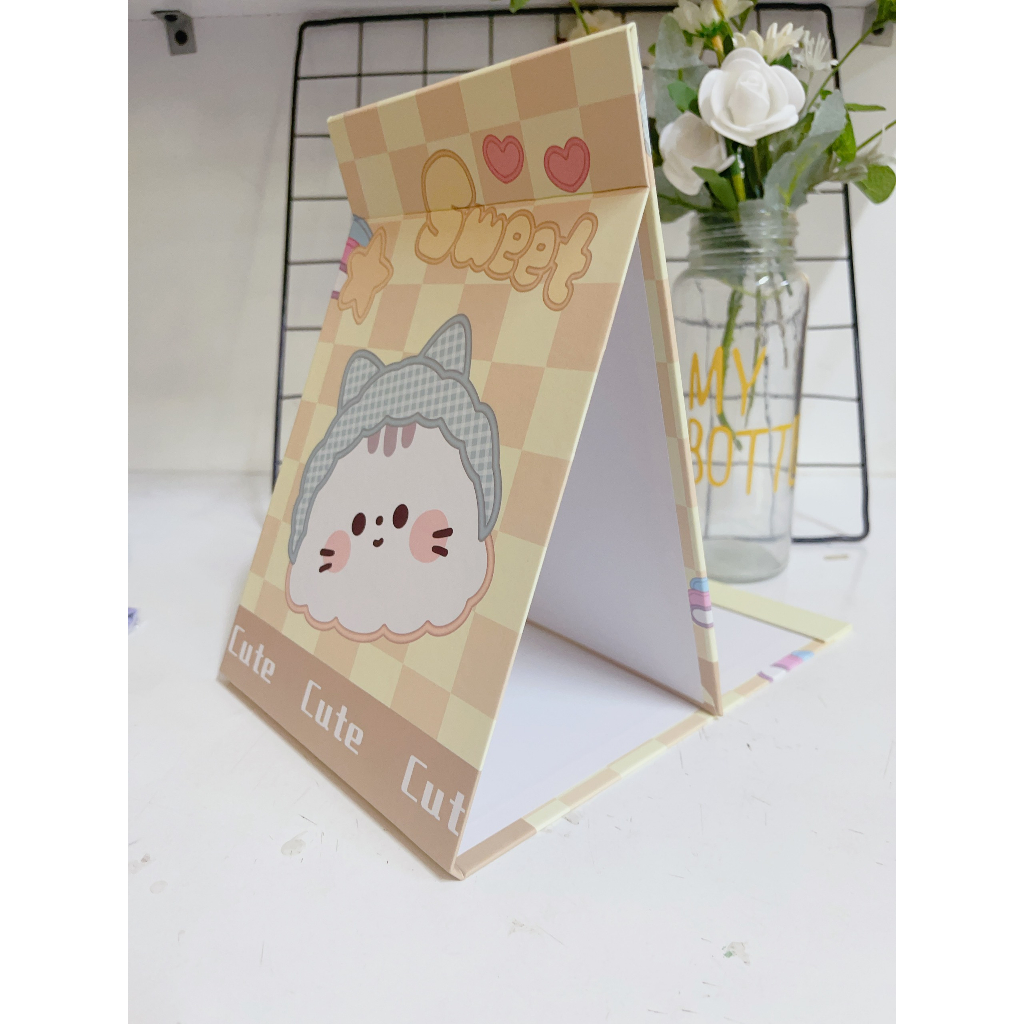 Gương Giấy Gấp 22cm Cute Nhiều Hình