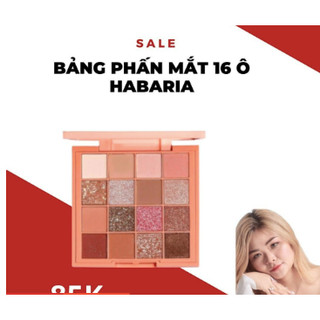Bảng phấn mắt 16 ô Habaria