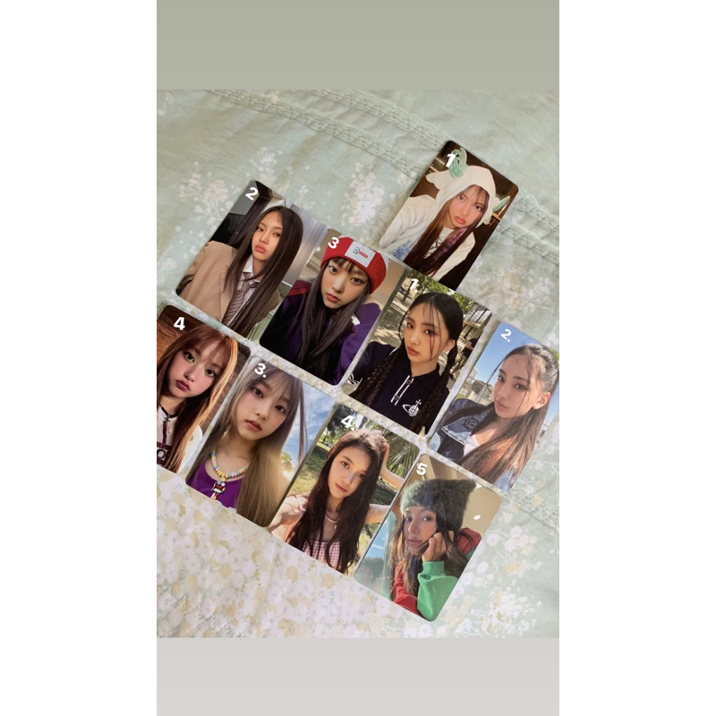 Card NEWJEANS  OMG, weverse