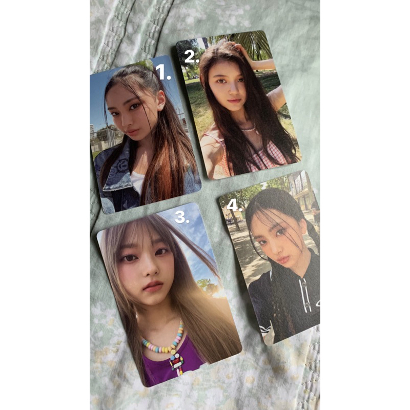 Card NEWJEANS  OMG, weverse