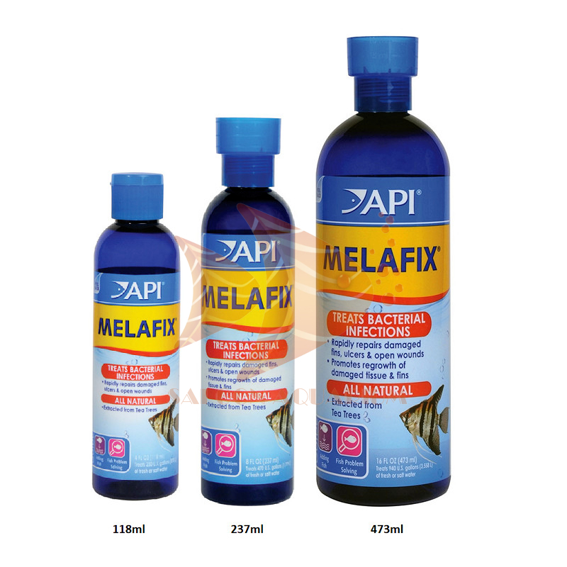 API MELAFIX 118ML | 237ML | 473ML - DUNG DỊCH XỬ LÝ NẤM, SÁT KHUẨN CHO CÁ CẢNH