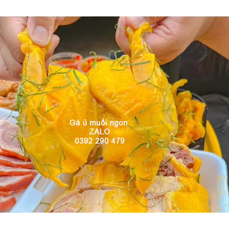 Gà ủ muối hoa tiêu
