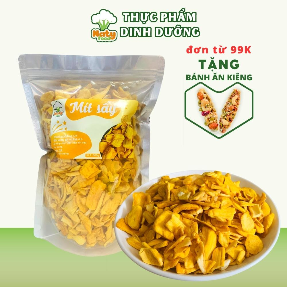 Mít sấy vụn 400g thành phần thiên nhiên thơm ngọt giòn không chất bảo quản phẩm màu từ NATY SHOP