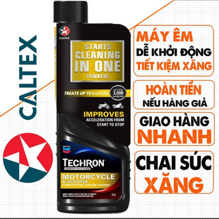 Phụ gia vệ sinh buồng đốt xe máy Caltex Techron Concentrate Plus 75ml