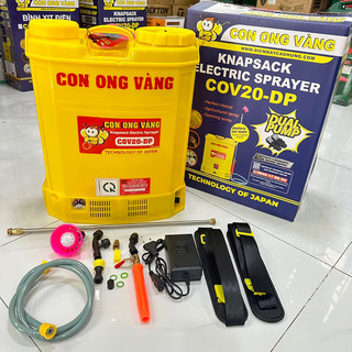 Bình xịt điện con ong vàng 20l 2 bơm cov-20dp hàng chính hãng