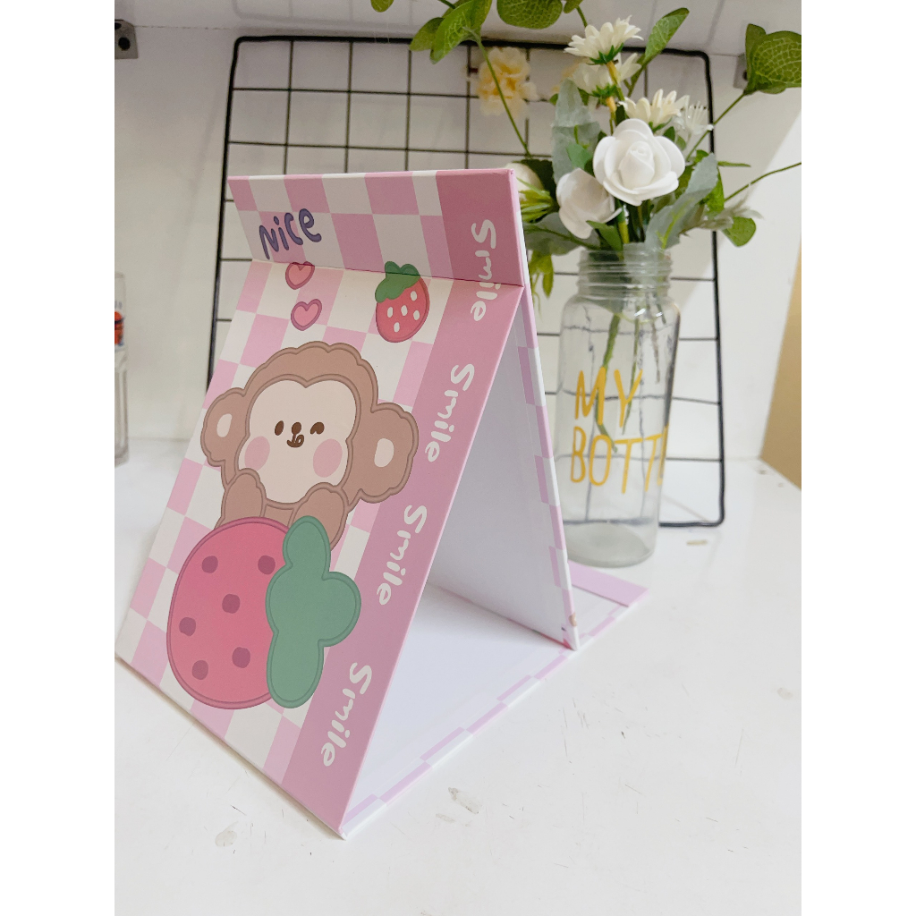 Gương Giấy Gấp 22cm Cute Nhiều Hình