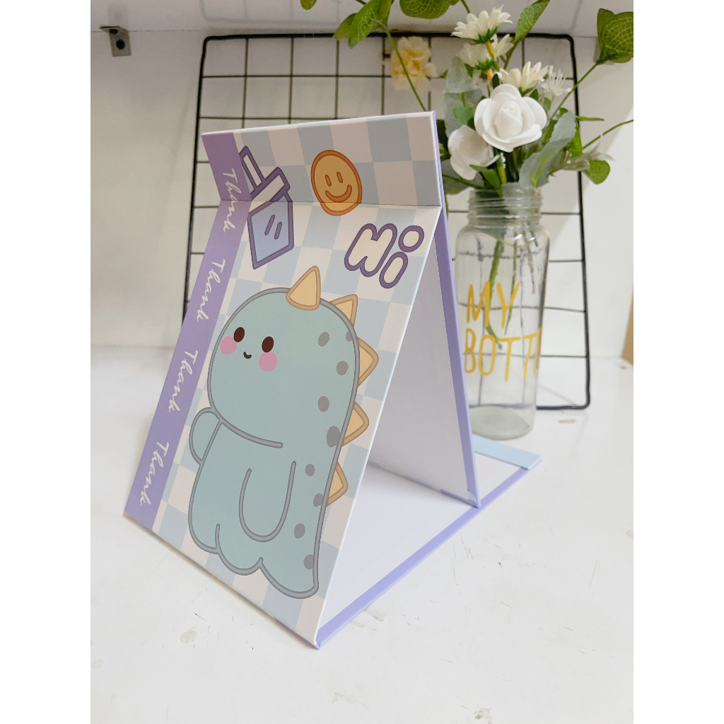 Gương Giấy Gấp 22cm Cute Nhiều Hình
