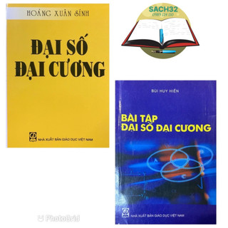 Sách - combo đại số đại cương + bài tập