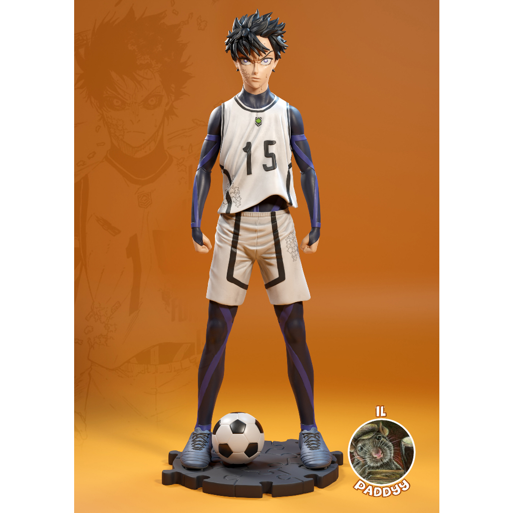 Yoichi Isagi Figure - Mô hình Yoichi Isagi - Blue Clock