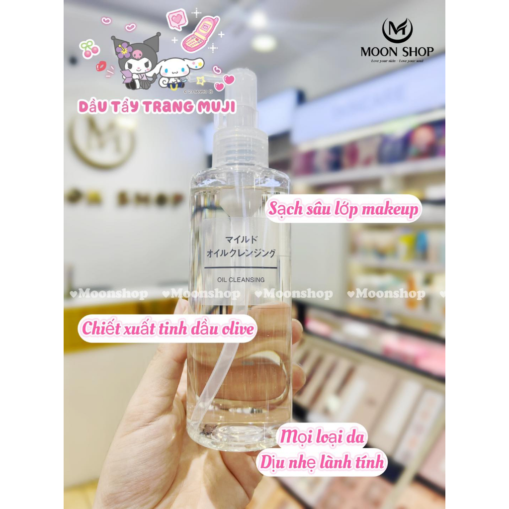 Dầu Tẩy Trang Muji Nhẹ Dịu Da Nhạy Cảm Cleansing Oil Nhật Bản