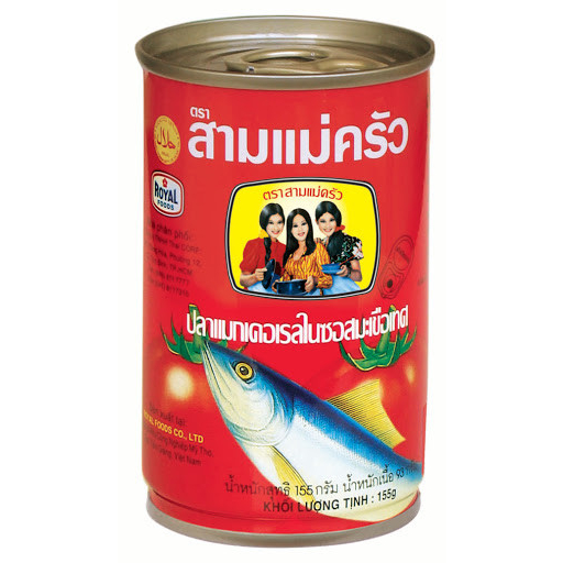 Cá mòi 3 cô gái - Cá nục sốt cà 155g