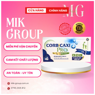 Corbicaxi Pro, canxi giúp Tăng chiều cao cho trẻ , Chắc xương