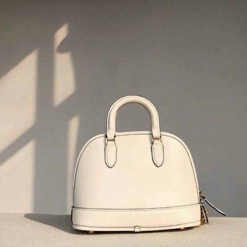 Túi C0ach dáng hến da thật sang xịn