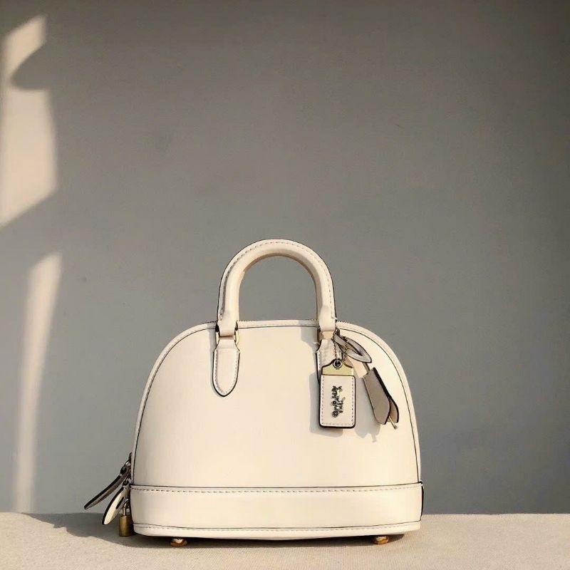 Túi C0ach dáng hến da thật sang xịn