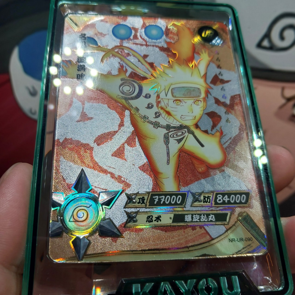 Thẻ Naruto trạng thái cữu vĩ hiền nhân độ hiếm cấp UR Rare 2028 2-1