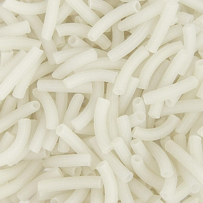 Nui Trắng dài hiệu Ba Ngôi Sao dai ngon - Gói Chiết Lẻ - Nui ống dài thông dụng trong bếp ăn gia đình.