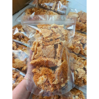 500g cơm cháy bể đáy nồi túi zip