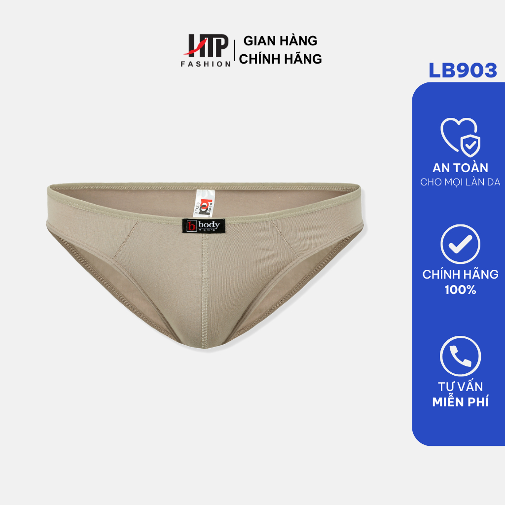 Quần lót tam giác nam LUXURY BODY LB903 mềm mại, thấm hút tốt