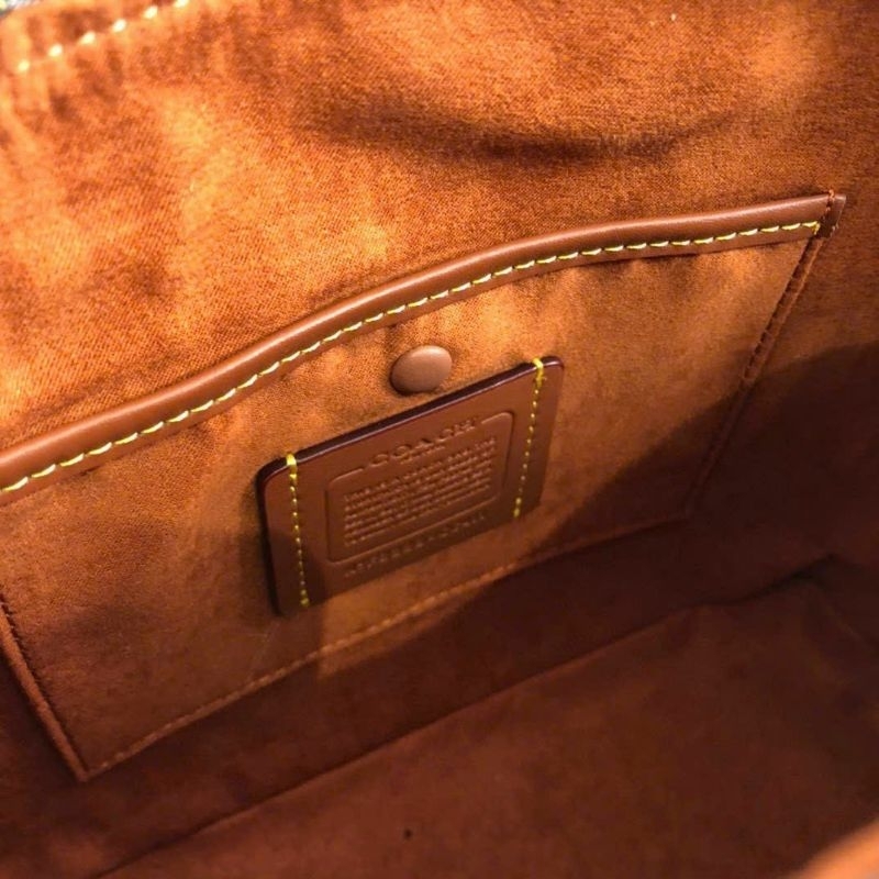 Túi C0ach dáng hến da thật sang xịn