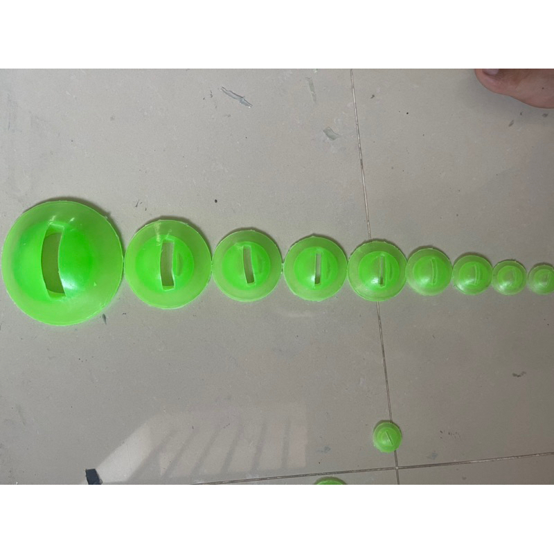 Miệng sáo xanh lá D40 7q làm chuông hòa âm