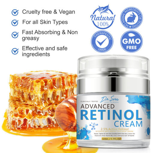 Dr.Sera Kem dưỡng trắng da, mờ nám sạm, tái tạo, ngừa lão hoá săn chắc và mờ nếp nhăn Advanced Retinol Cream 50ML