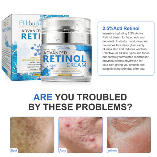 Dr.Sera Kem dưỡng trắng da, mờ nám sạm, tái tạo, ngừa lão hoá săn chắc và mờ nếp nhăn Advanced Retinol Cream 50ML