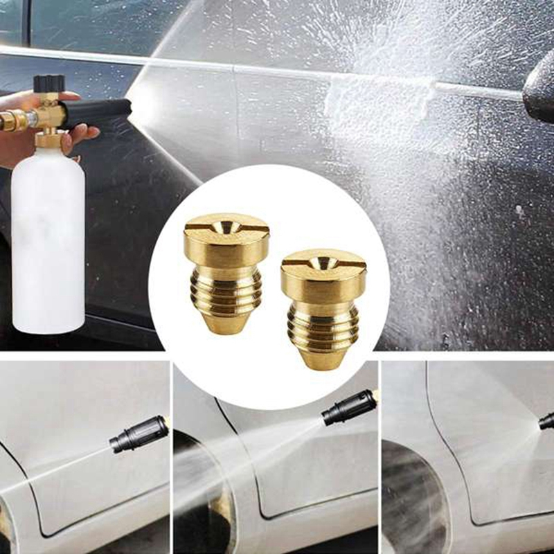 Béc phun lắp bình phun bọt tuyết rửa xe - Tâm phun thay thế cho bình bọt tuyết gắn máy rửa xe
