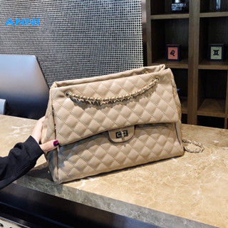 Túi xách đeo vai ANNI size to túi đeo chéo trần trám phong cách công sở đựng vừa lap 14 inch quai xích giành cho nữ