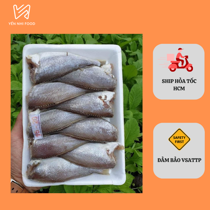 Cá đù 1 nắng khay 500gr (Ship hỏa tốc HCM)