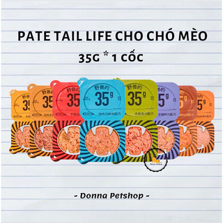 Pate gan ngỗng furry tail life cho mèo 35g
