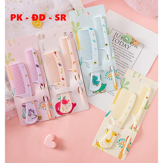 Combo 2 lược chải tóc hình thú dễ thương - siêu rẻ